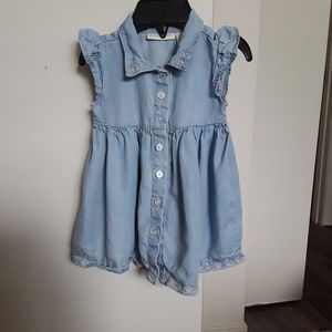 Light blue baby girl dress, 3-6 months, first impr